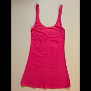 Lululemon Pink Ruched Tank